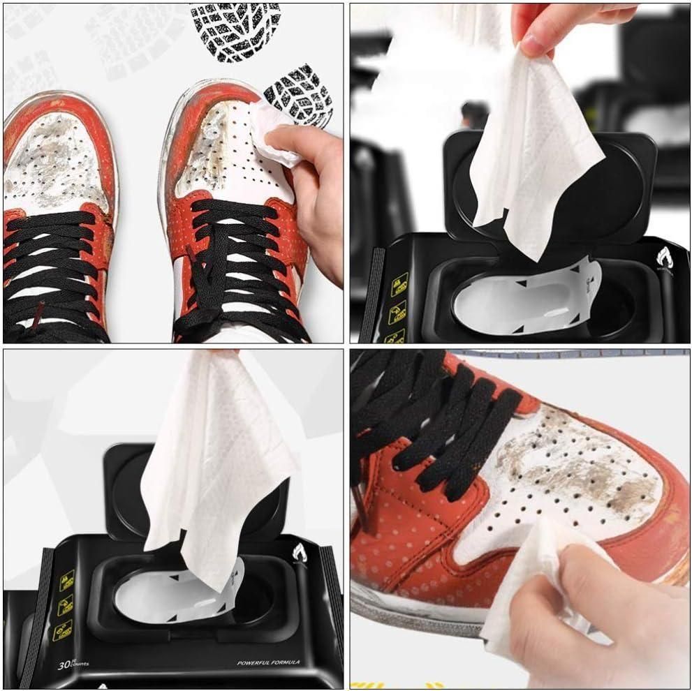Natural Sneaker & Shoe Cleaner Wipes | Eco-Friendly Shoe Cleaning Wipes