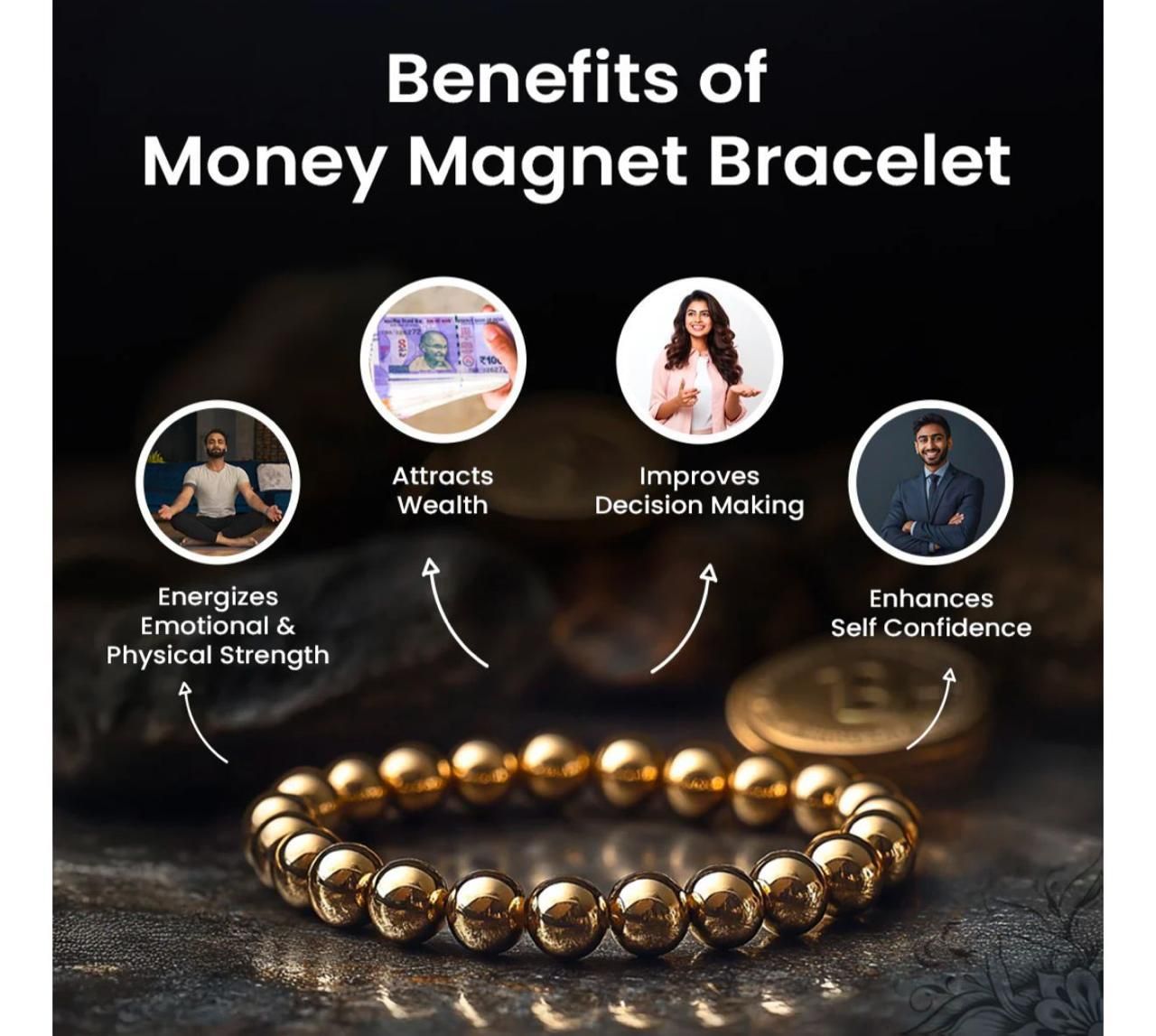 Money Magnet Bracelet | Attract Wealth, Success & Abundance