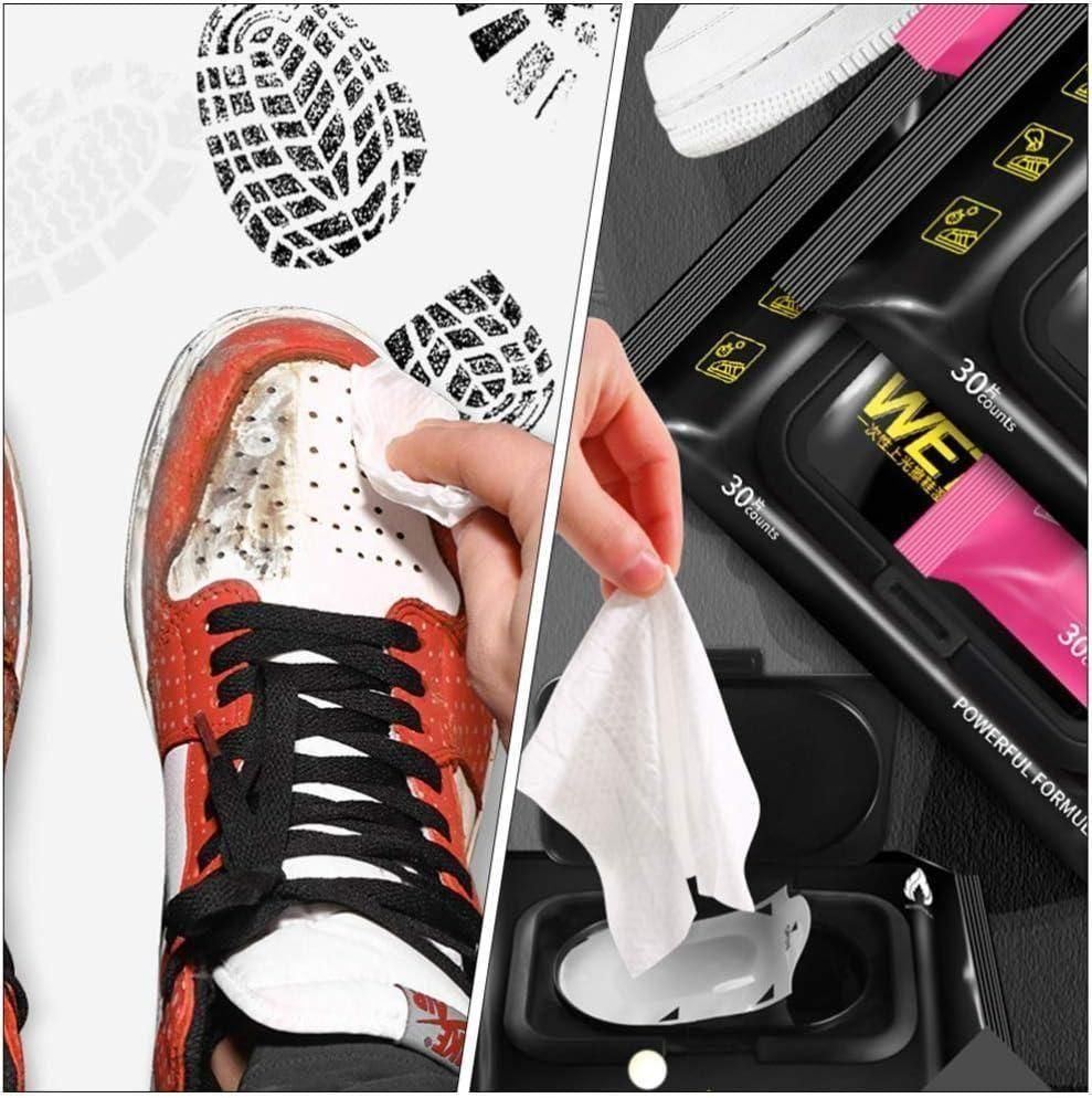Natural Sneaker & Shoe Cleaner Wipes | Eco-Friendly Shoe Cleaning Wipes