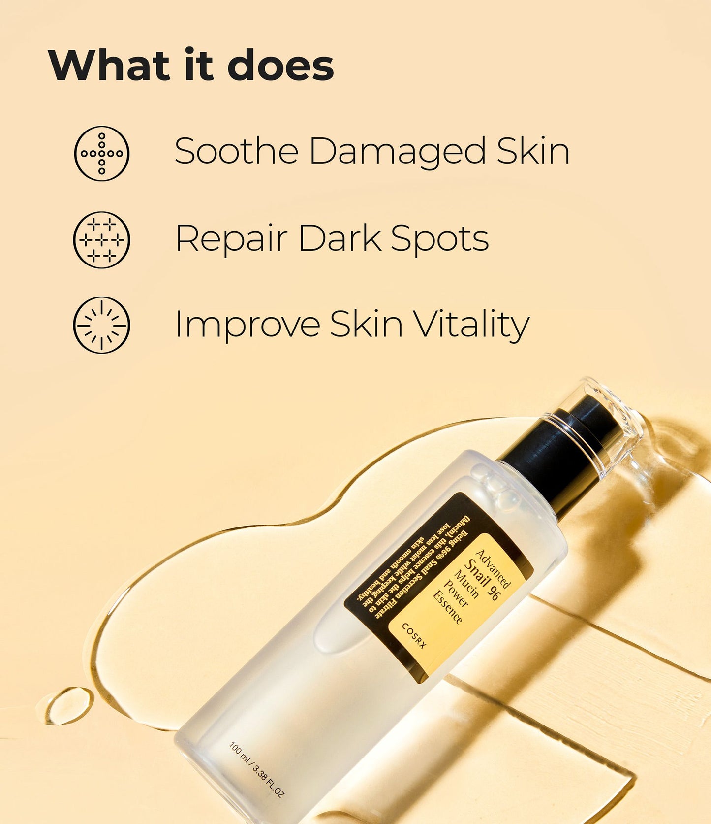COSRX | Snail 96 Mucin Power Essence | 100ml