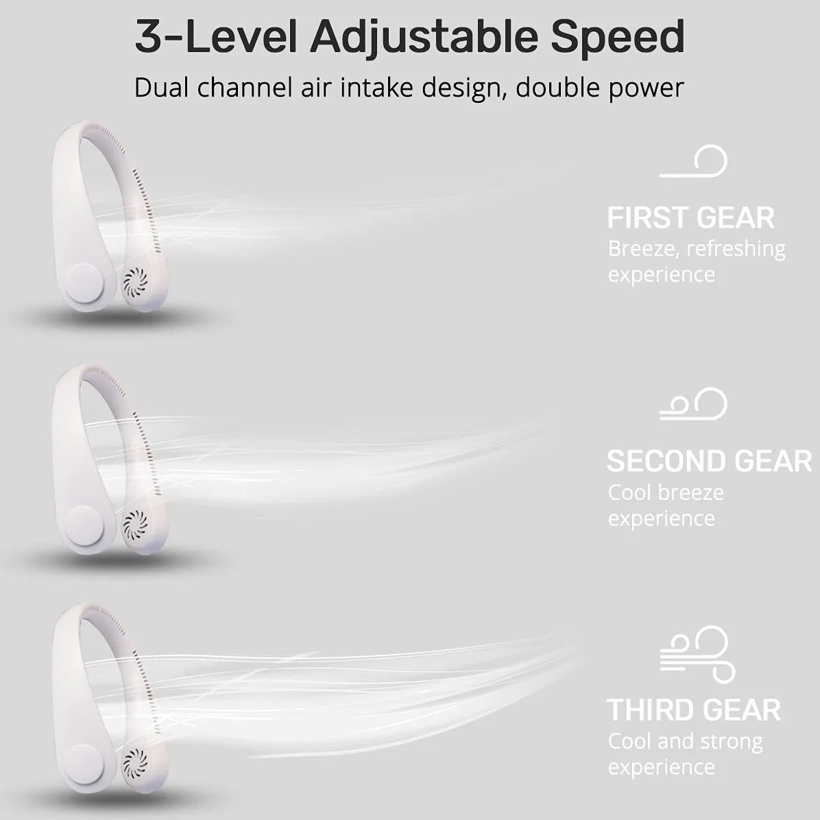 BreezeBand - Portable Neck Fan